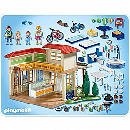 Playmobil Spare Part-RAILINGS RAILING-Blue-from Holiday Home 4857 