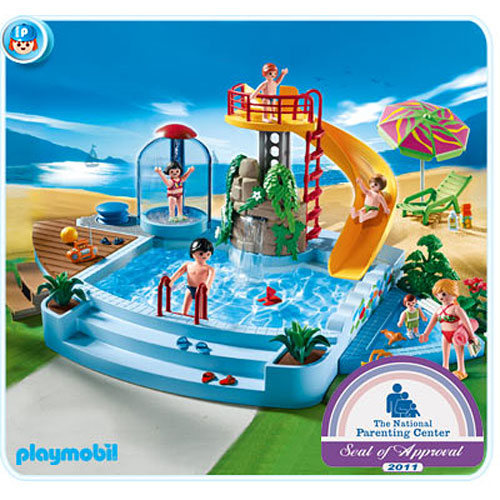 sol grey shower & location pool pump 4858 v249 Playmobil leisure 