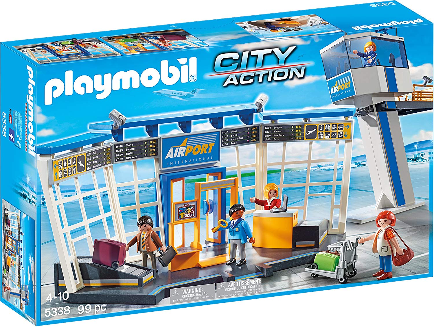 Spijsverteringsorgaan wervelkolom referentie Playmobil - Airport with Control Tower City Action - Givens Books and  Little Dickens