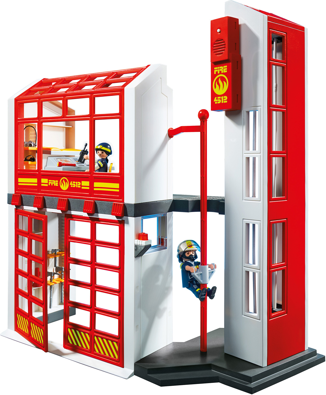 indeks Hemmelighed Nautisk Fire Station with Alarm - Cheeky Monkey Toys