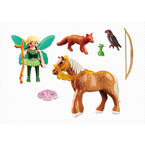 bid Sobriquette øjeblikkelig Playmobil - Forest Fairy Diana With Horse - Automobuild