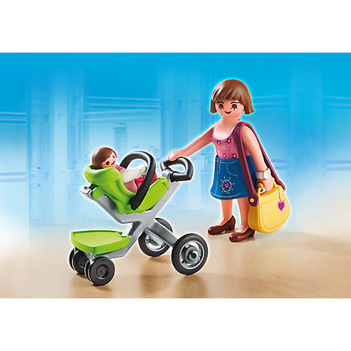 playmobil baby stroller