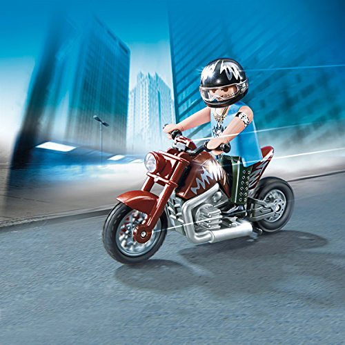 PLAYMOBIL Muscle Bike Set Tutoring Toy