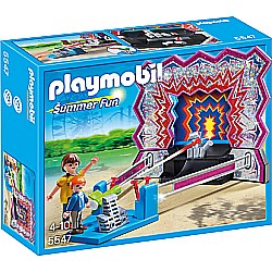 Playmobil Summer Fun Tin Can Shooting Game