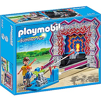 Playmobil Summer Fun Tin Can Shooting Game