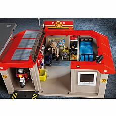 Take Along Fire Station Playmobil