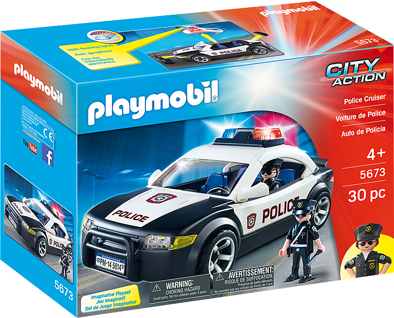Playmobil City Action - Vehicle with LED light and Sound Module
