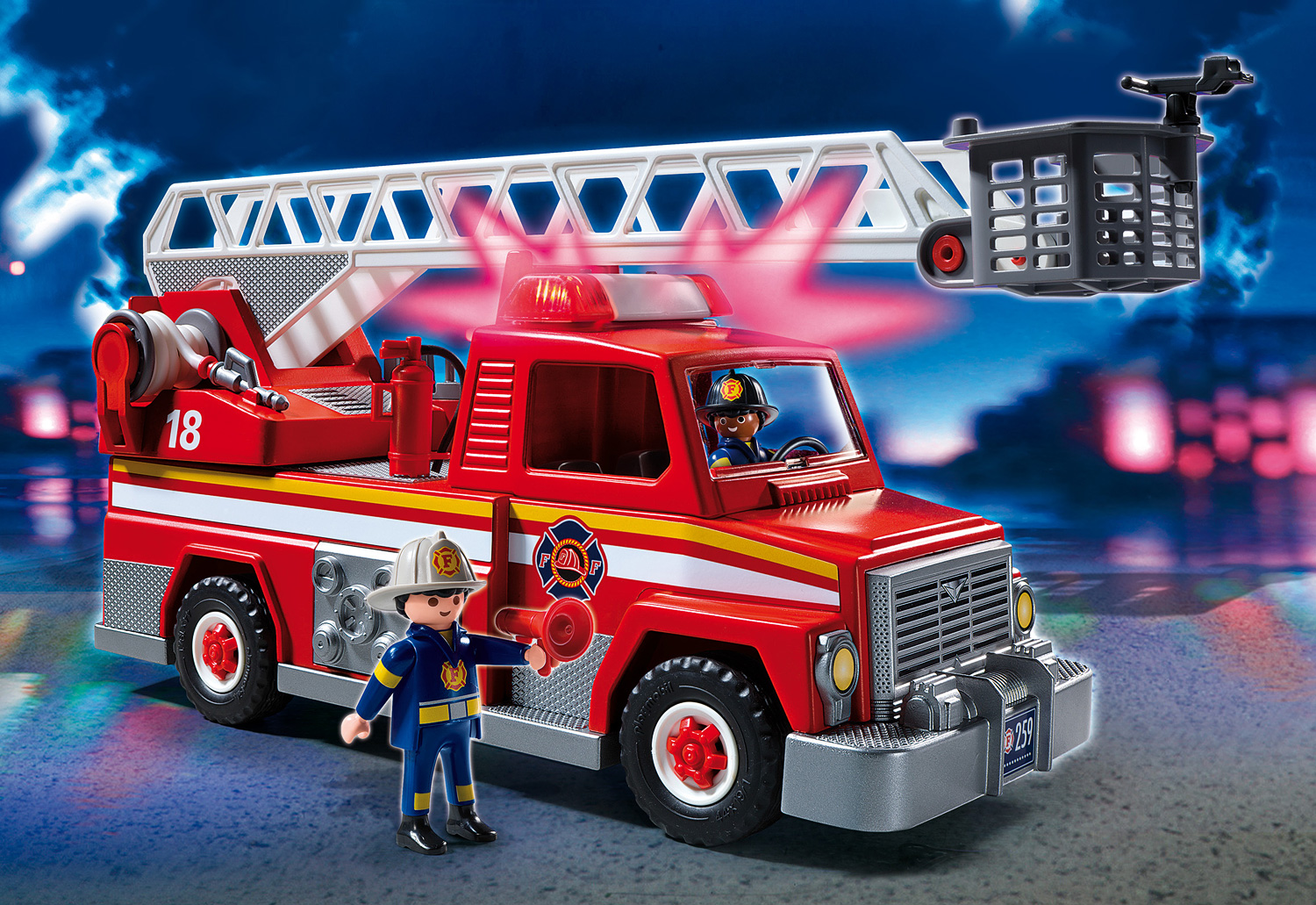 Playmobil - City action rescue ladder - Givens Books and Little Dickens