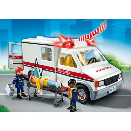 Rescue Ambulance - Playmobil - Dancing Bear Toys
