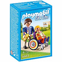 Playmobil Child in Wheelchair 6663