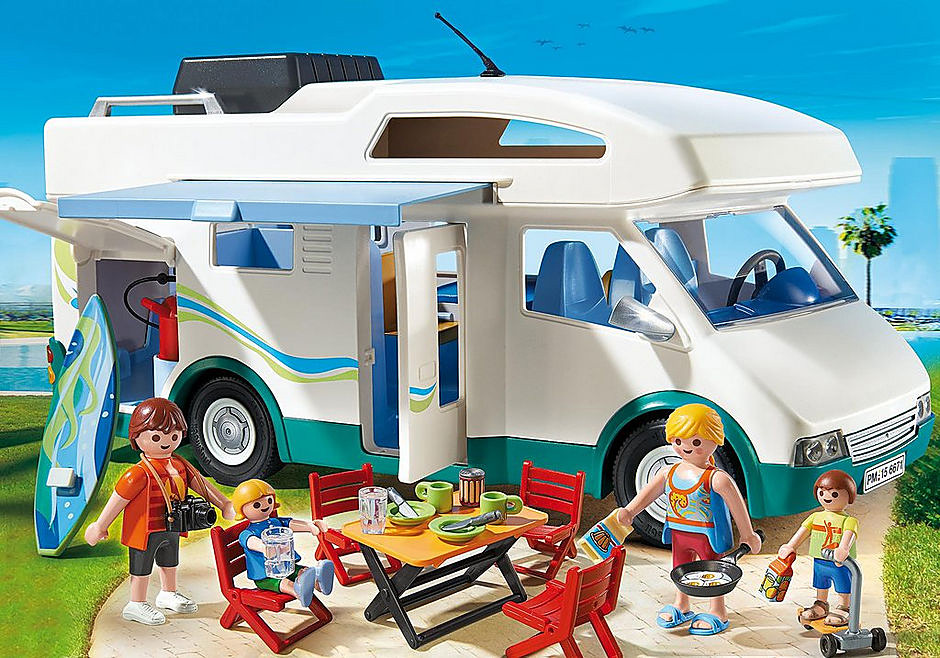 Duplikere komfortabel Ægte Summer Camper - Playmobil - Dancing Bear Toys