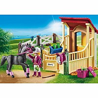 Horse Stable with Araber