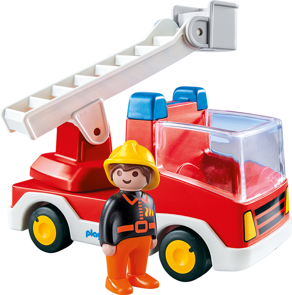 playmobil fire truck ladder unit