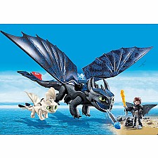 Hiccup and Toothless Playset