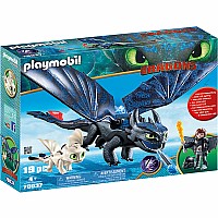 Playmobil 70037 Hiccup and Toothless Playset (Dragons)