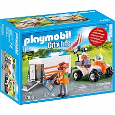 Playmobil Rescue Quad with Trailer 70053