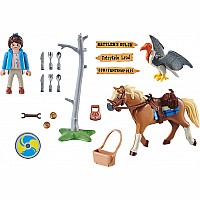 PLAYMOBIL:THE MOVIE Marla with Horse