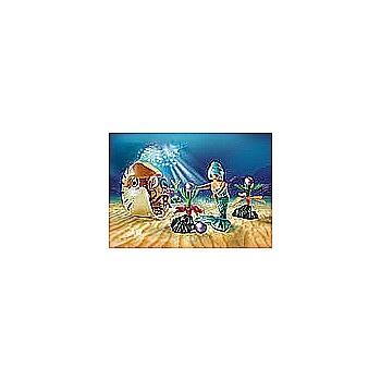 Playmobil Mermaid With Sea Snail Gondola