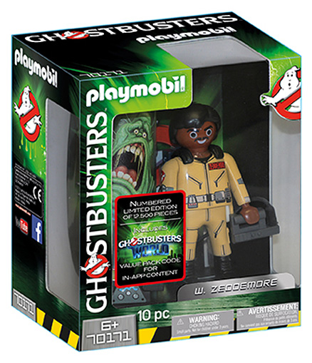 Ghostbusters™ Collection Figure W. Zeddemore - Junction Hobbies and Toys Ghostbusters Toy