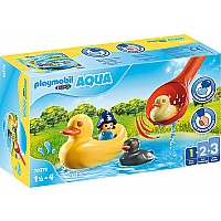123 Aqua Duck Family