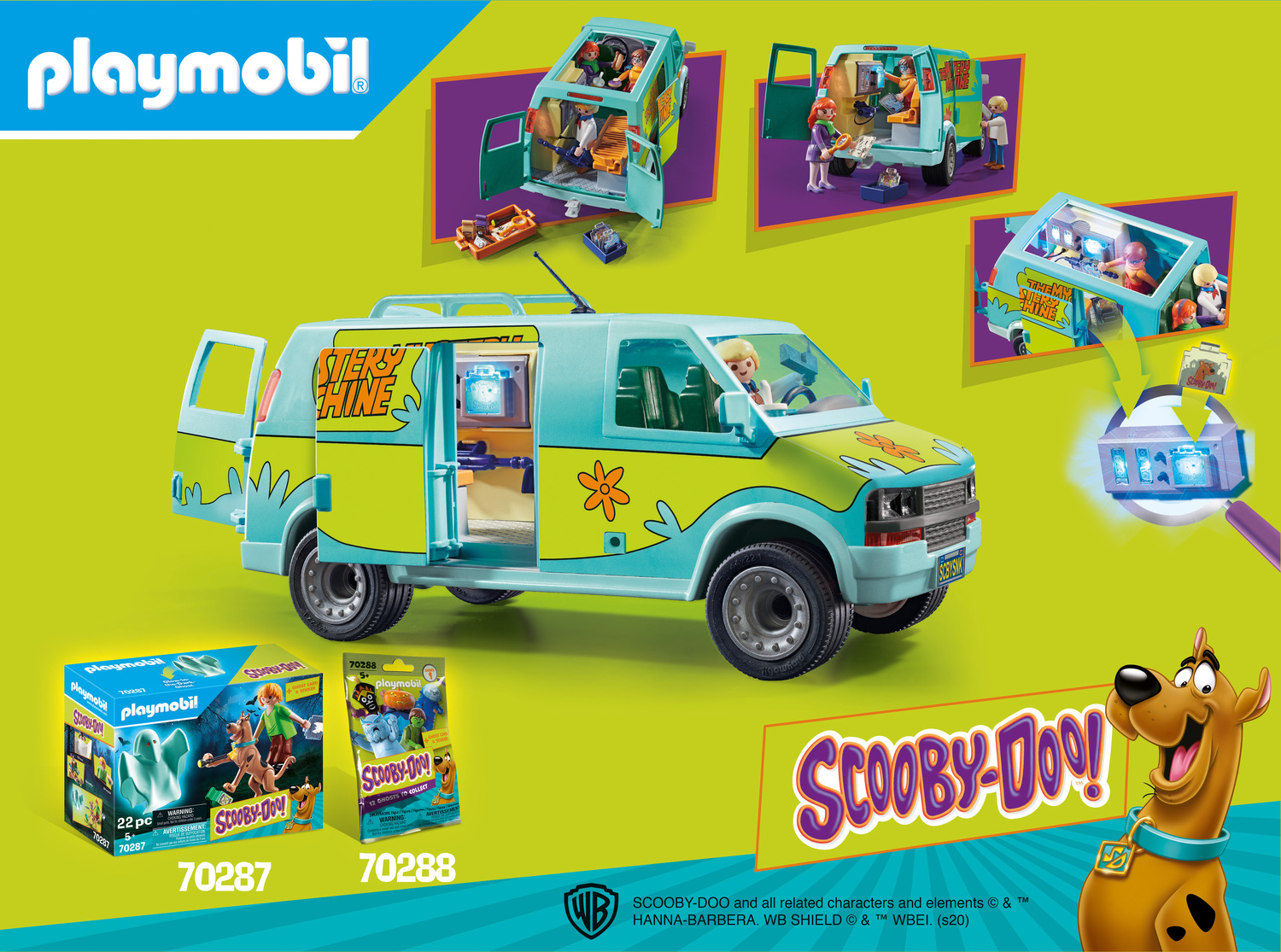 Playmobil Scooby-Doo! Mystery Machine - Teaching Toys and Books