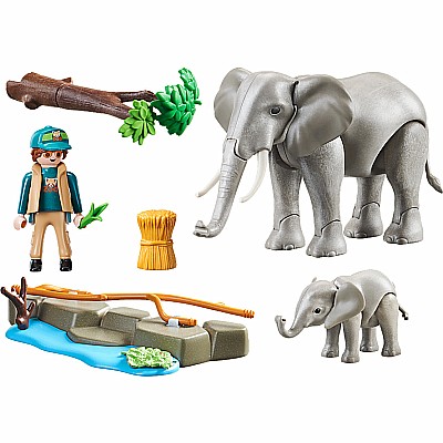 Playmobil 70324 Elephant Habitat (Family Fun)