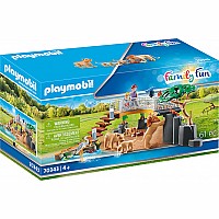 Playmobil 70343 Outdoor Lion Enclosure (Family Fun)