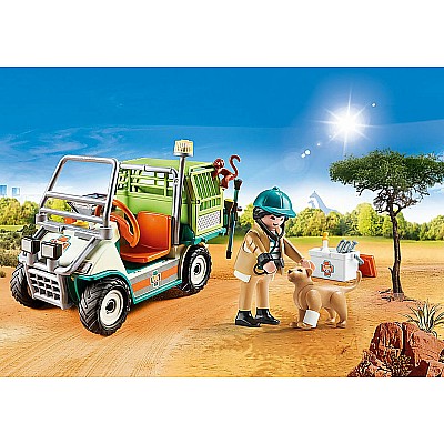 Playmobil 70346 Zoo Vet With Medical Cart  (Family Fun)(Family Fun)