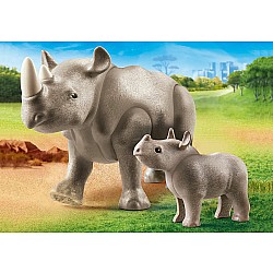 Rhino with Calf *D*