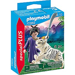 Playmobil Fighter with Tiger