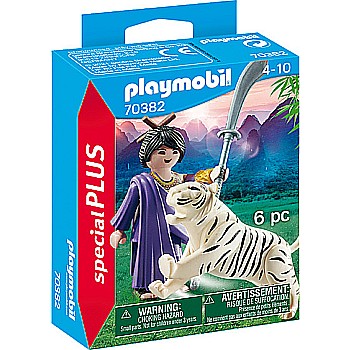 Playmobil Fighter with Tiger