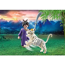 Playmobil Fighter with Tiger