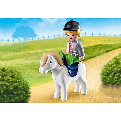 Playmobil 70410 Boy With Pony (1-2-3)