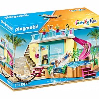 Playmobil 70435 Bungalow With Pool (Family Fun)