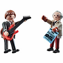 Playmobil 70459 Back to the Future Marty McFly und Dr Emmett NEU & OVP 