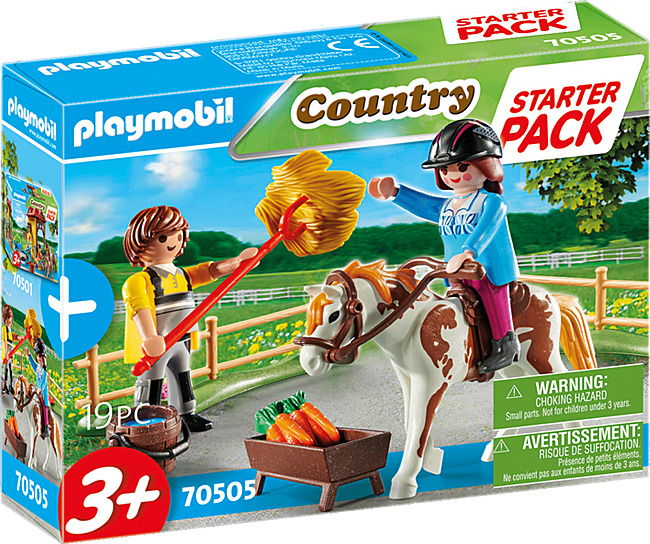 paspoort Inspecteren Vrijwillig Playmobil Starter Pack Horseback Riding - Teaching Toys and Books
