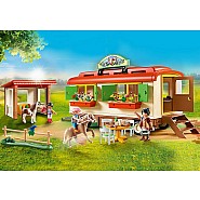 Playmobil Pony Shelter with Mobile Home