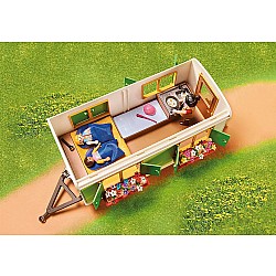 Playmobil Pony Shelter with Mobile Home