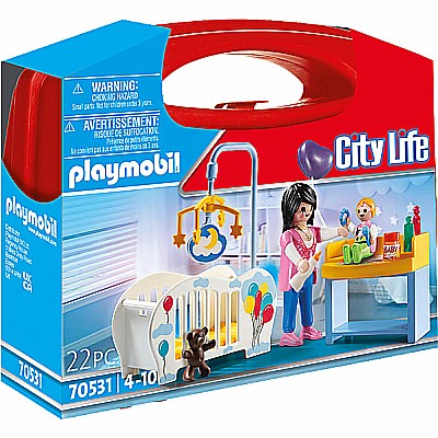 Playmobil 70531 Nursery Carry Case (City Life)