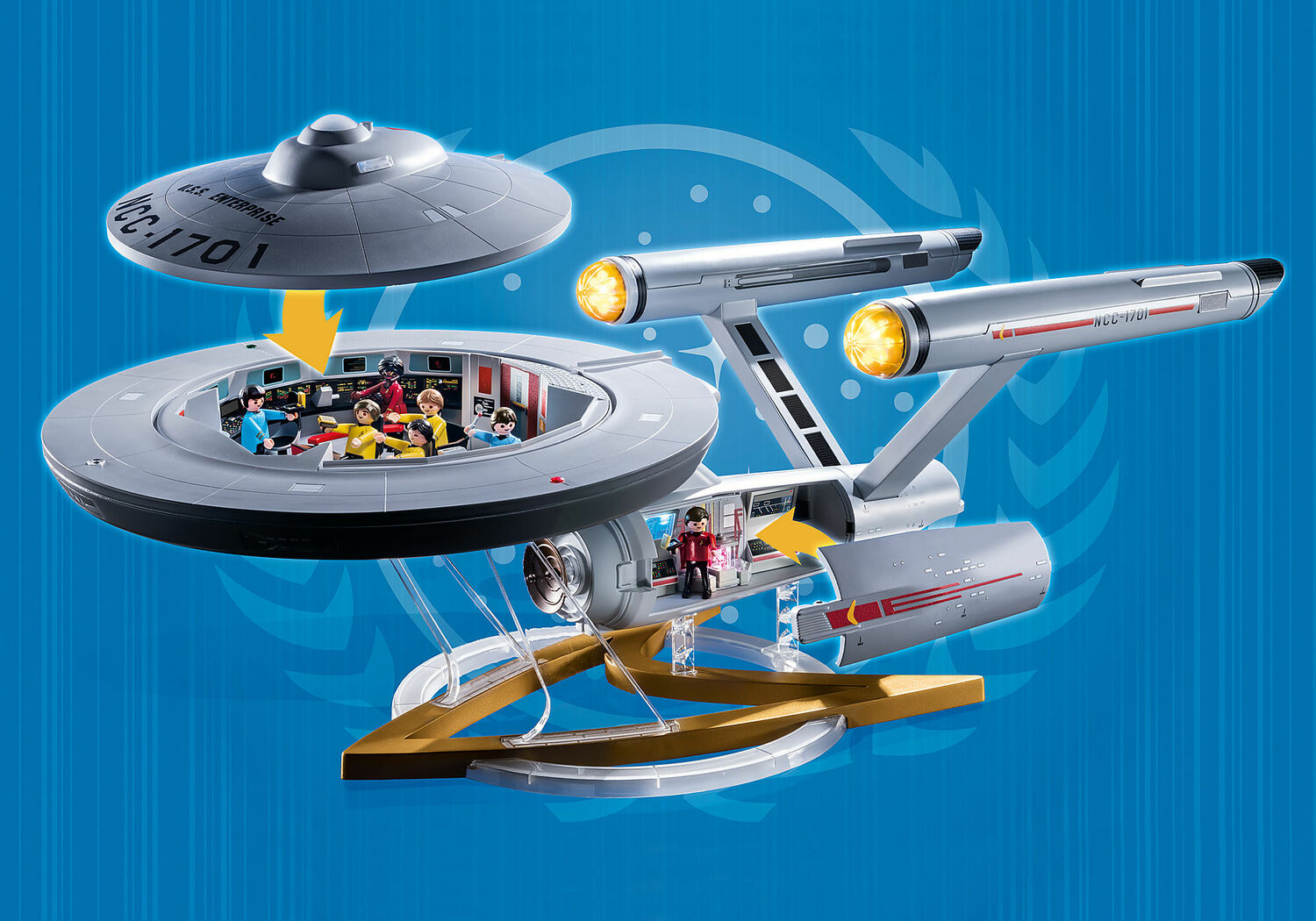 neu top Plüsch Star Trek Enterprise NCC-1701 