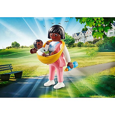 Playmobil 70563 Mother With Baby Carrier (Playmo-Friends)