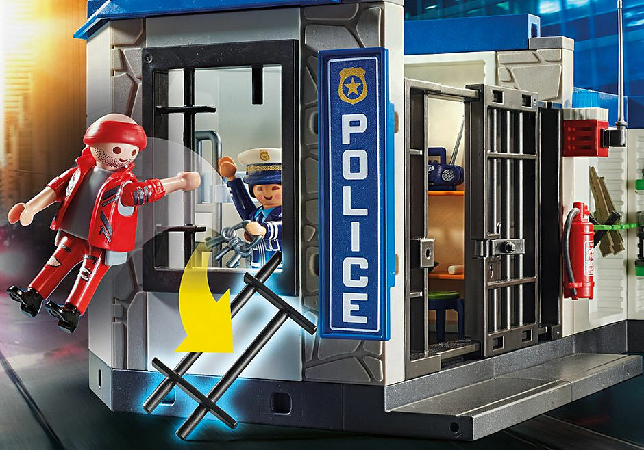 Take Along Police Station - Playmobil - Dancing Bear Toys