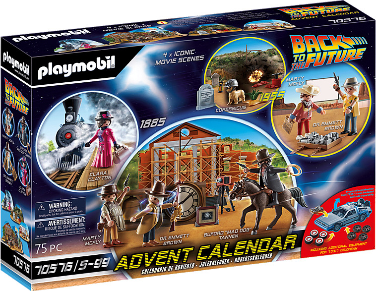 Advent Calendar Back To The Future III Playmobil Dancing Bear Toys