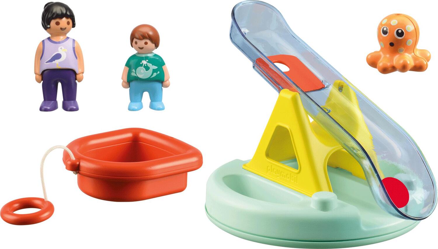 PLAYMOBIL 1.2.3 Water Seesaw with Boat by PLAYMOBIL