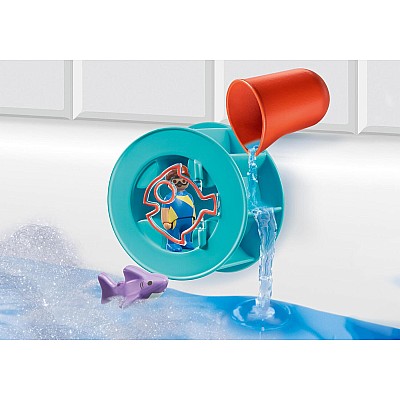 Playmobil Water Wheel with Baby Shark