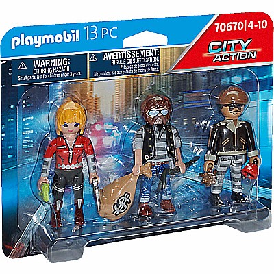 Playmobil 70670 Thief Figure Set (City Action)