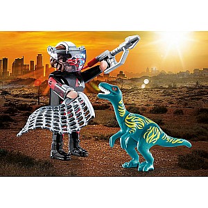 Duopack Velociraptor With Dino Catcher