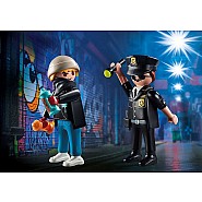 Playmobil DuoPack: Policeman and Street Artist