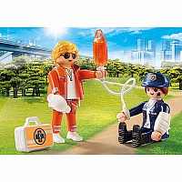 Playmobil DuoPack: Doctor and Police Officer