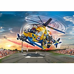 Playmobil Air Stunt Show Helicopter with Film